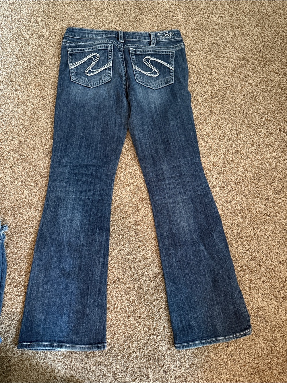 Silver jeans